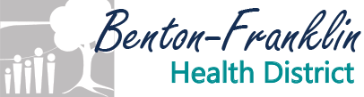 Benton-Franklin Health District logo with tree graphic.