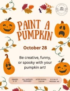 paint a pumpkin english