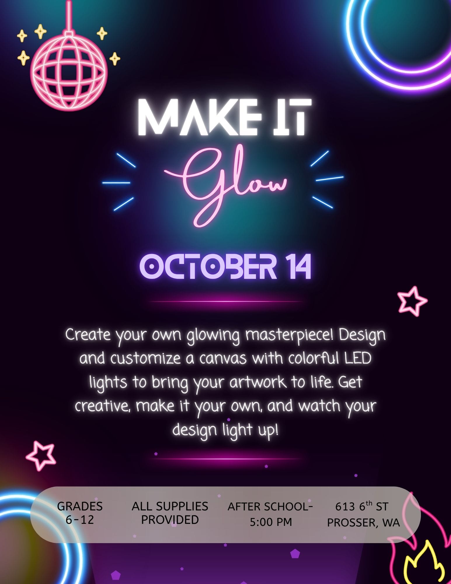 make it glow english