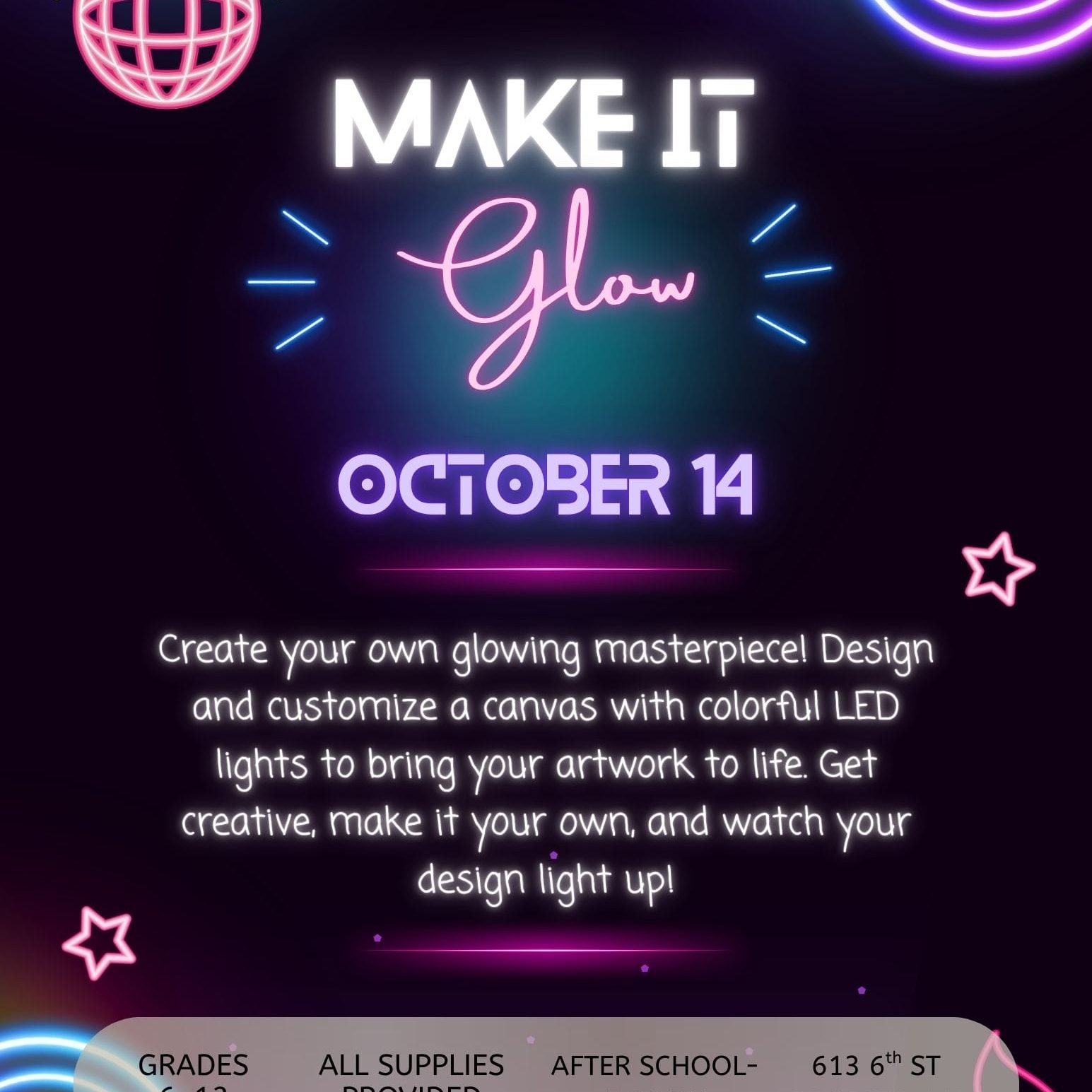 make it glow english