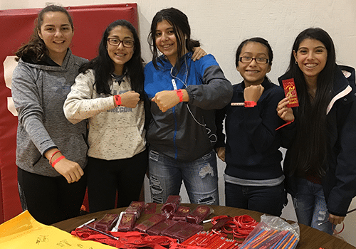 Mustangs Thrive Red Ribbon Week